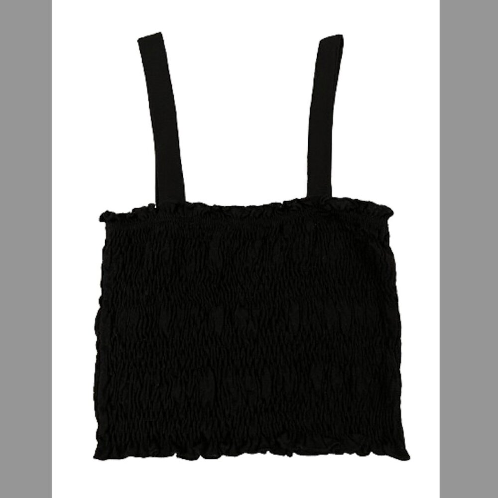 eye candy ruffled tube top